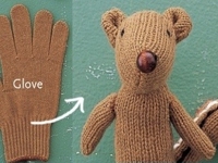 etsy blog Plush Chipmunk from a Glove